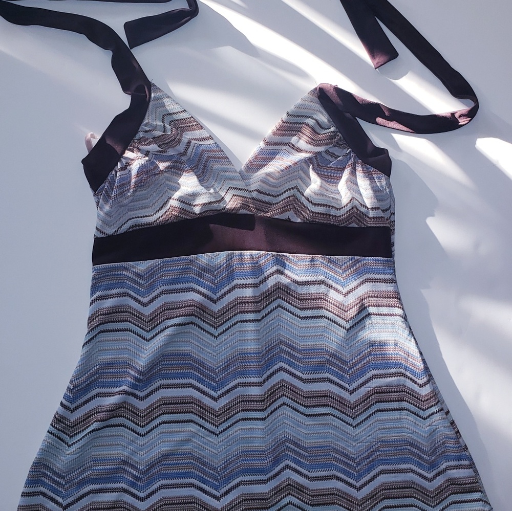 2 for $30 Beautiful Multi-Color Pattern Halter Top - Picture 4 of 4